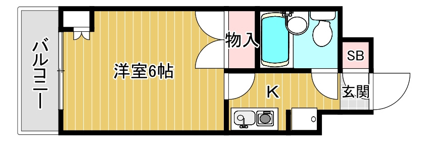 メゾンドリッシュの間取り