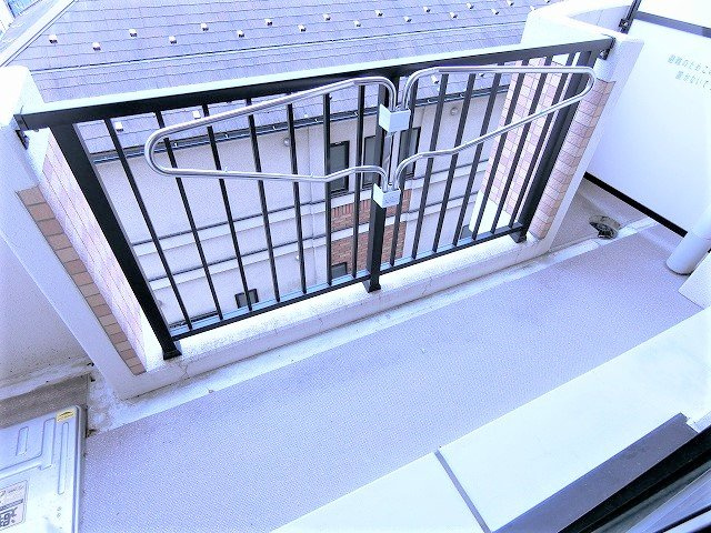 ソレイユ南田園のバルコニー
