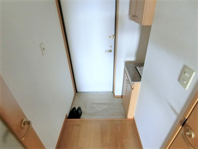 ソレイユ南田園の玄関