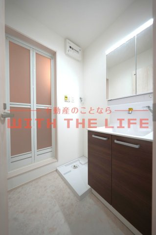 レガリア西町【キャッシュバック対象】の洗面所|使いやすい洗面所です