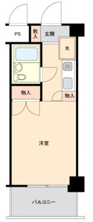 【間取り】 | モナークマンション武蔵新城第２