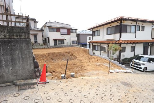 東希望が丘新築戸建戸建　カースペース2台　東希望が丘小学校至近の前面道路含む現地写真