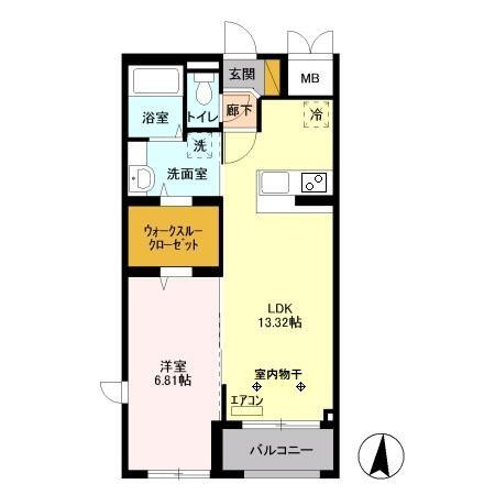 ユートリーパークマンションの間取り