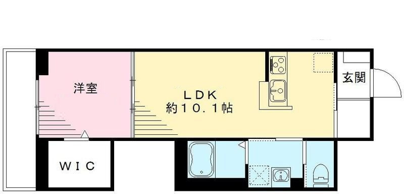 ラ・コリーヌ谷中の間取り|間取りです。