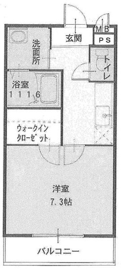 【間取り】 | フジパレス石津川サウス