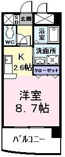 【間取り】 | ソレイユ南田園