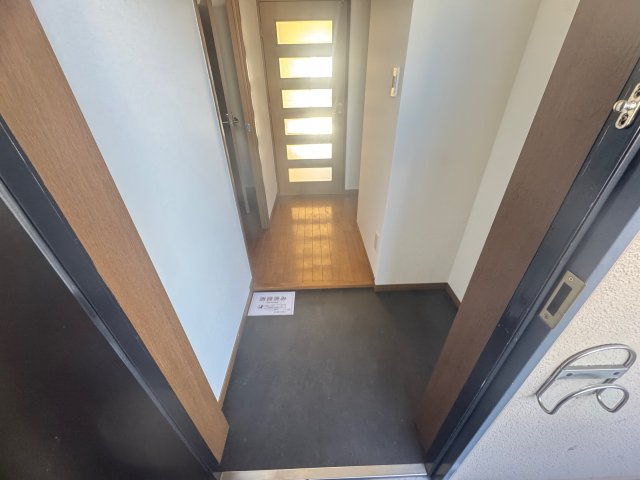 Aurora Court南摂津の玄関