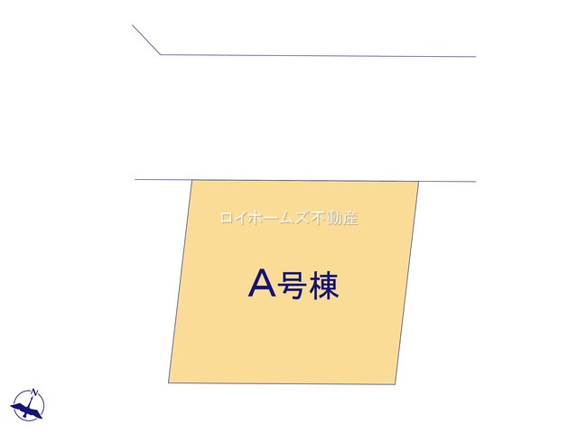 【区画図】 | 名古屋市守山区深沢２丁目134『仲介料無料』新築戸建て | A号棟