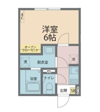 カインドネス八王子散田の間取り