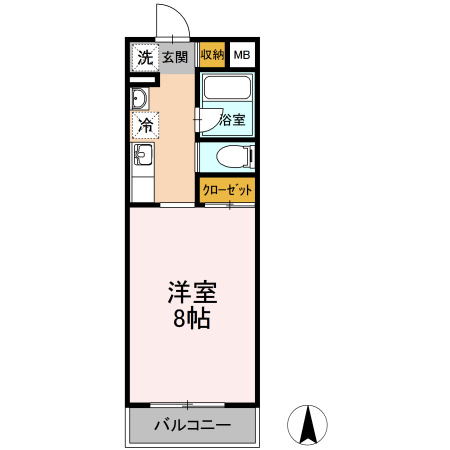 レガート湘南台の間取り