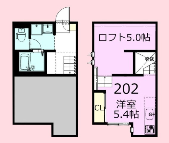 RIZEST宮原の間取り