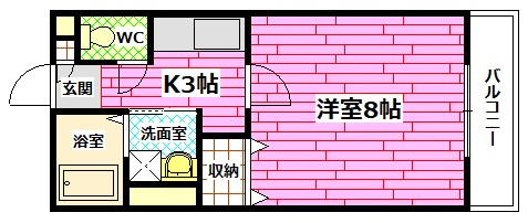ルピナスの間取り