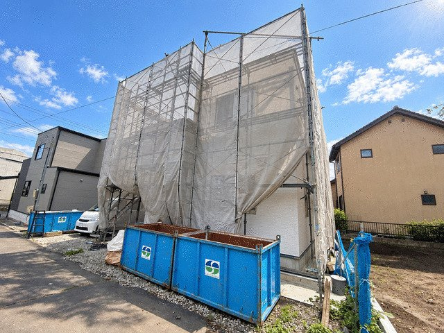 御殿場市萩原の新築一戸建の外観|９／１４撮影