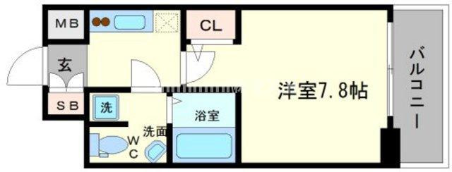 ラシーヌ日本橋の間取り
