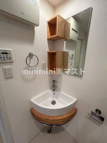 ラシーヌ日本橋の洗面所|他号室参考写真です