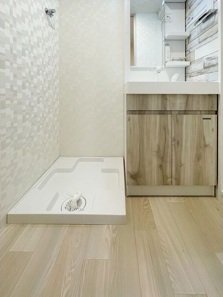 S-RESIDENCE金山altano(アルターノ)の洗面所