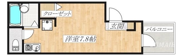 ブロリー大宮の間取り|間取図です！