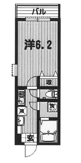 サンフィールド新小岩の間取り|間取りです。