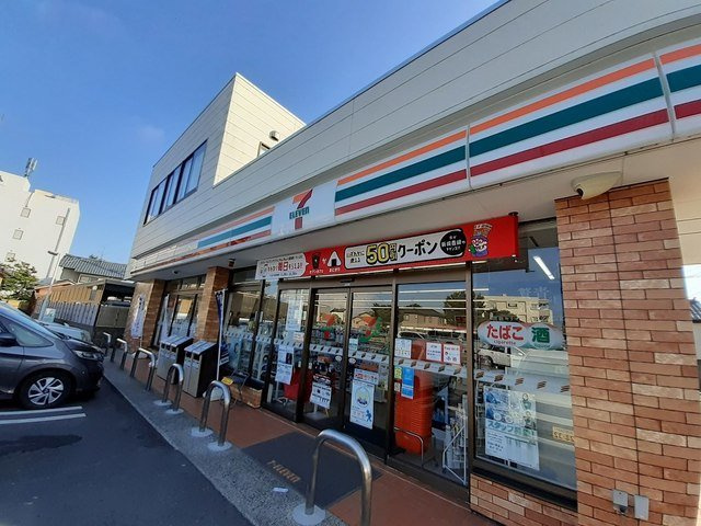 ヴィヴァーチェの周辺|セブンイレブン弁天橋通店まで800m