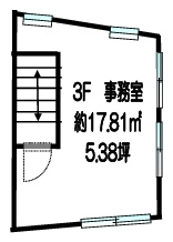 都島本通り１棟貸店舗の間取り