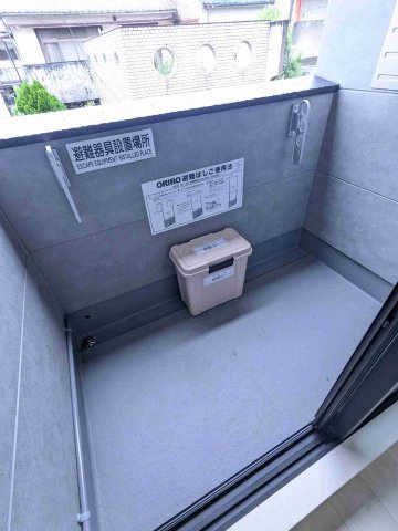 ハーモニーテラス香取町のバルコニー