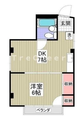 ベルメゾン新座の間取り