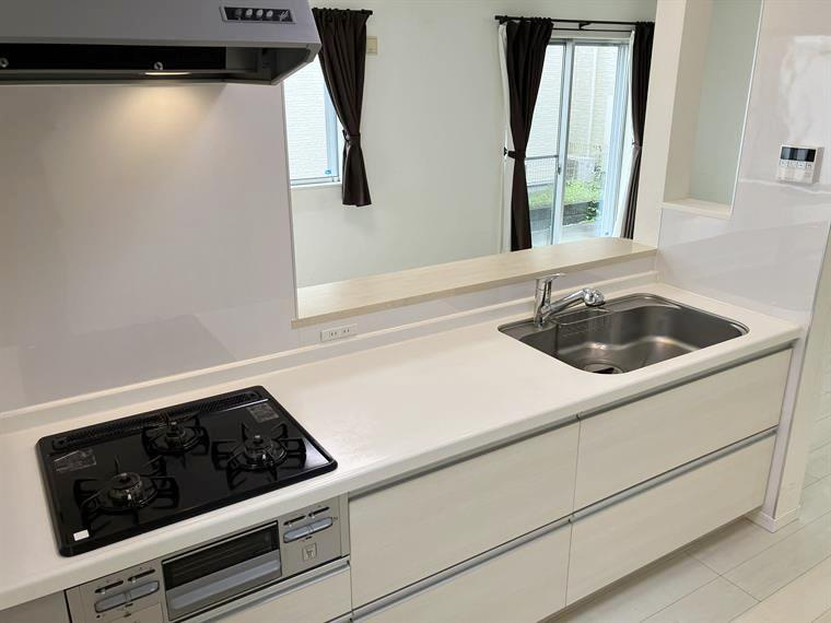 下保谷戸建のキッチン|使いやすいキッチンです