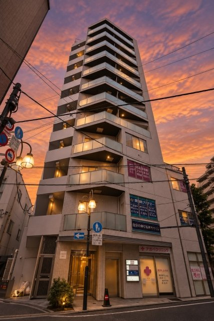 ＤｅＬＣＣＳ白山の外観|夕暮れはイメージです