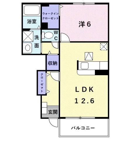 パレスハーモニーの間取り