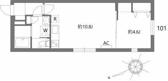 ケリア中板橋の間取り