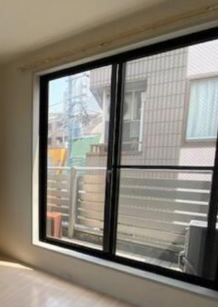 ヒルハイツのバルコニー