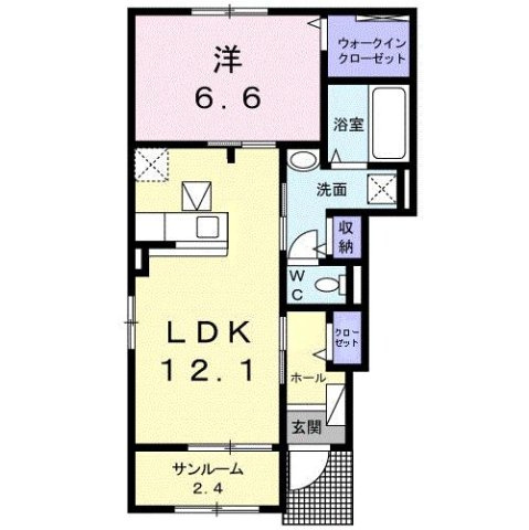 ストーンズ下松ＯＺの間取り