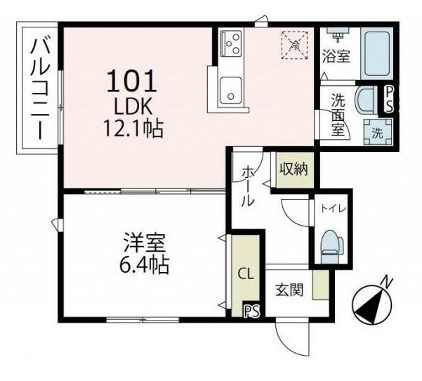 クアトロ　フェリチータの間取り