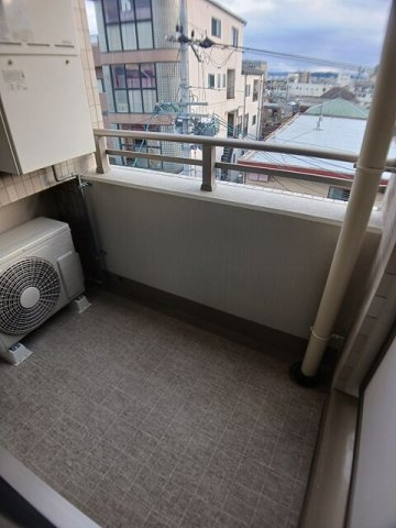 ルミエール長岡京のバルコニー