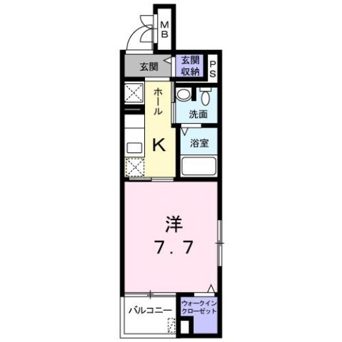 ルミエール長岡京の間取り