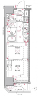 【間取り】 | クレイシアIDZ川崎