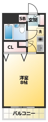 メゾン南行徳の間取り