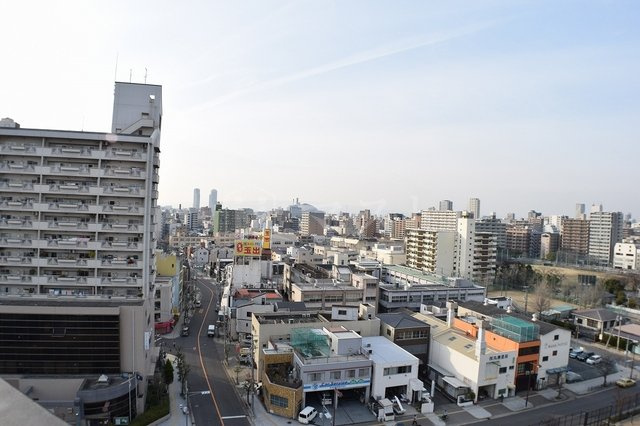 スワンズ難波パークビューの展望