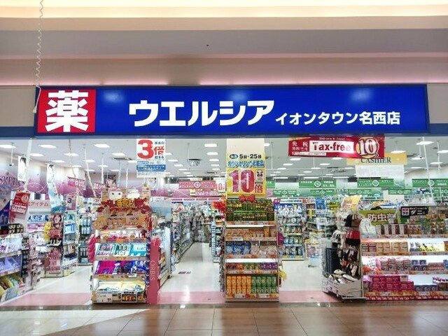 ラ・フォンテⅠの周辺|ウェルシア　イオンタウン名西店まで300m