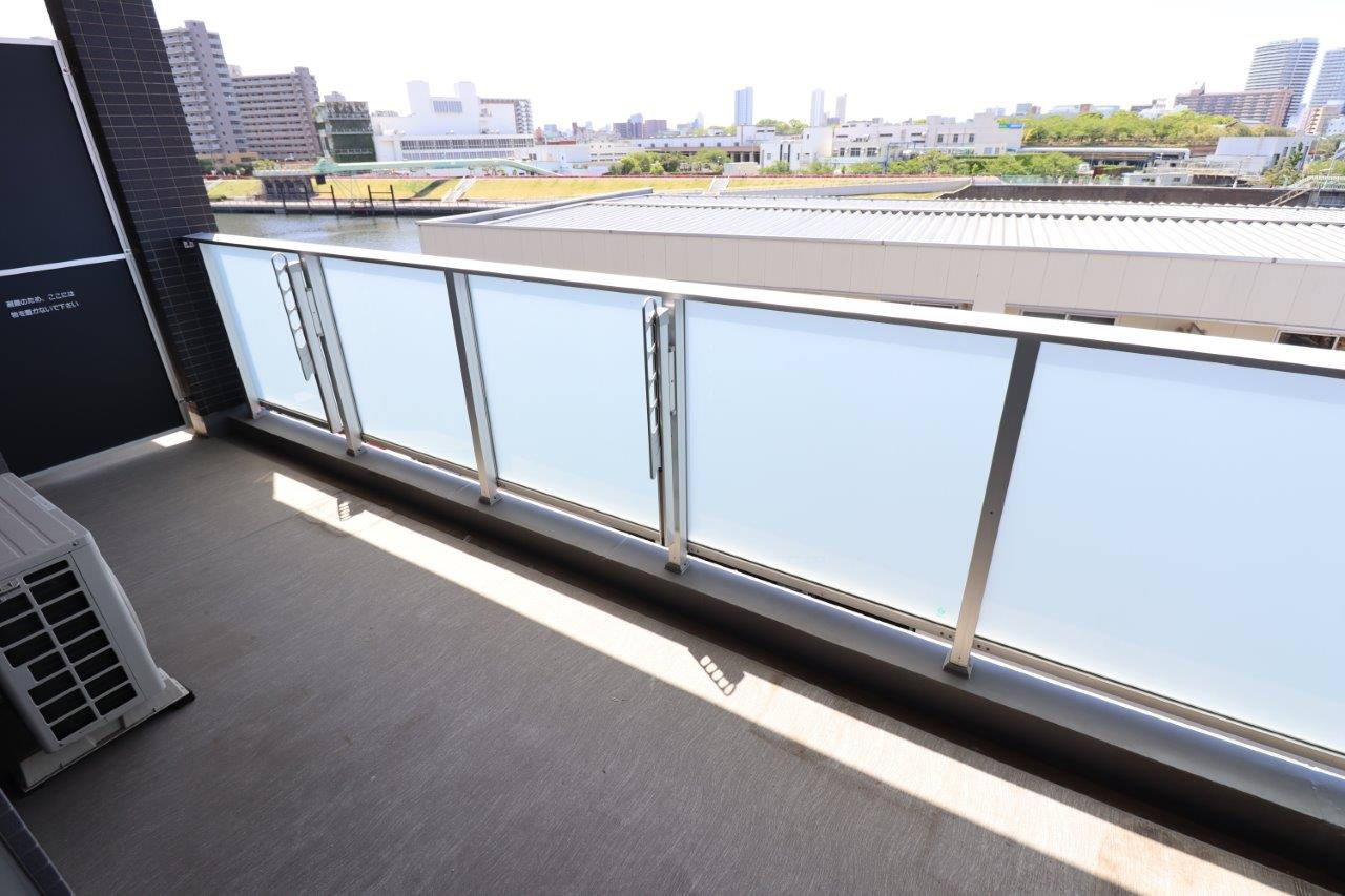 GENOVIA隅田川east skygardenのバルコニー|別タイプ参考写真