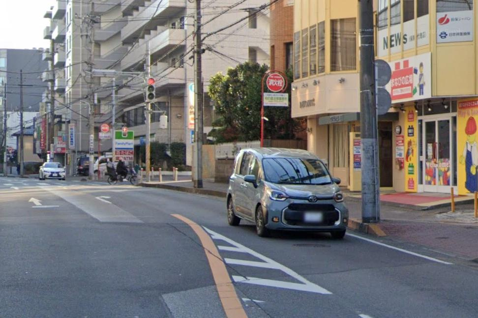 柏市柏５丁目の店舗事務所の周辺