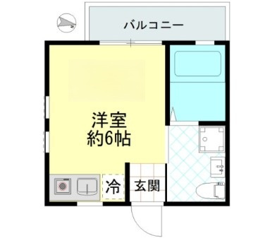 アパートメント新小岩Ｂ棟の間取り