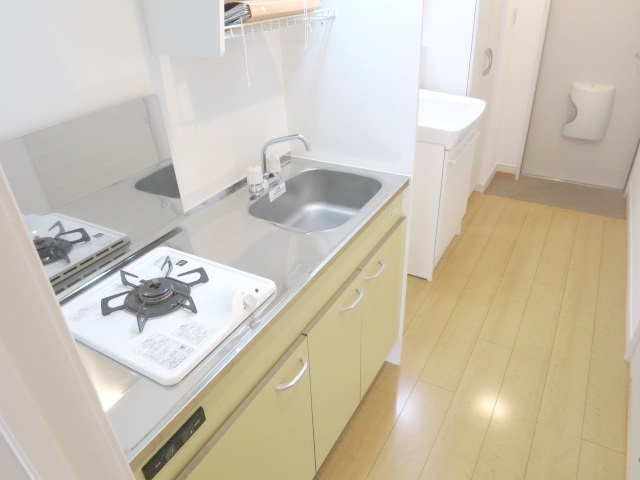 サンフィールド新小岩のキッチン|広々としたキッチンスペースです
