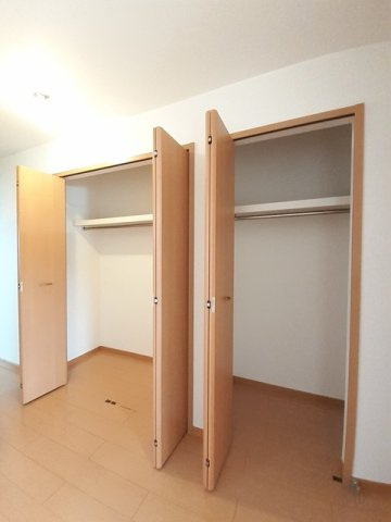 アムールⅡ号館の収納|専用の収納スペースです