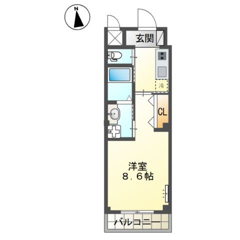 ルミベーラ西条本町の間取り