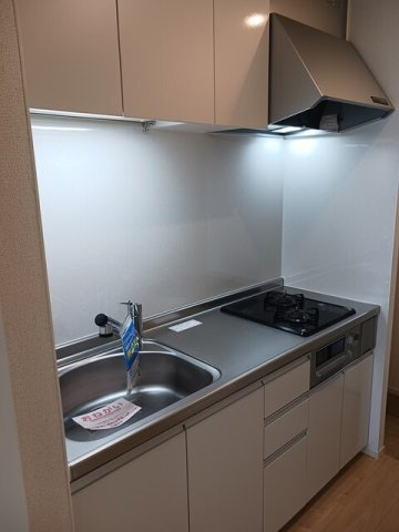 フリシュ　Ⅰのキッチン|コンパクトなキッチンで掃除もラクラク