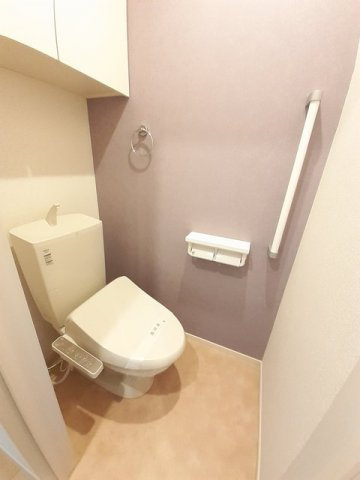 ヴィッラ・フジヤ　Ⅴのトイレ|シンプルで使いやすいトイレです