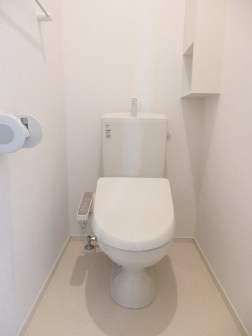 メゾン　アルモニーのトイレ|清潔感のあるトイレです