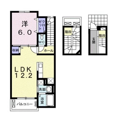 メゾン　アルモニーの間取り