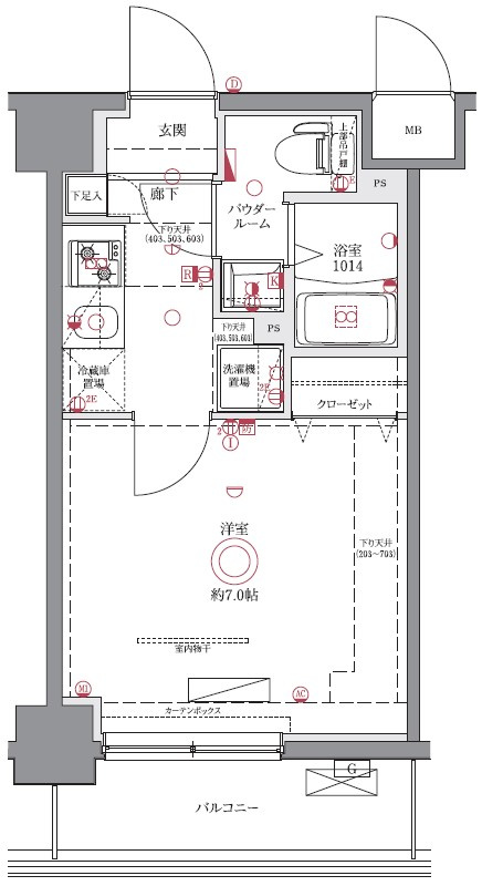 GENOVIA西川口Ⅱの間取り